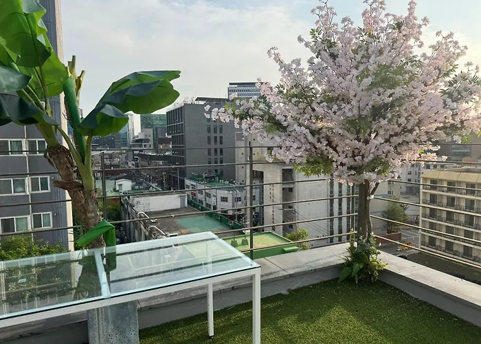 201, Atelier Seongsu Riverside Loft Cherry Blossom Road River Airport Bus Appartement *